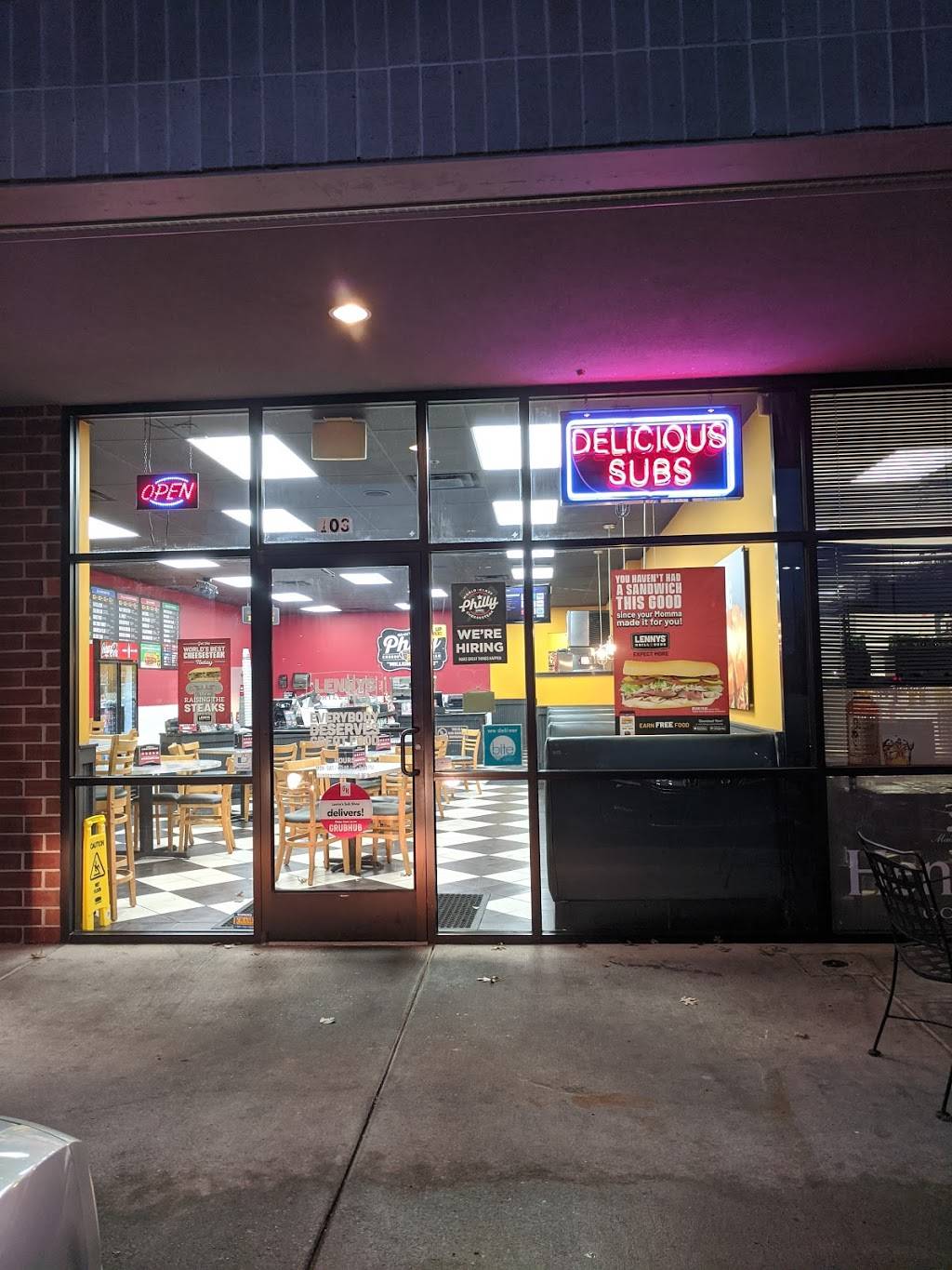 Lennys Grill & Subs | meal takeaway | 3750 Hacks Cross Rd, Memphis, TN 38125, USA | 9017580273 OR +1 901-758-0273