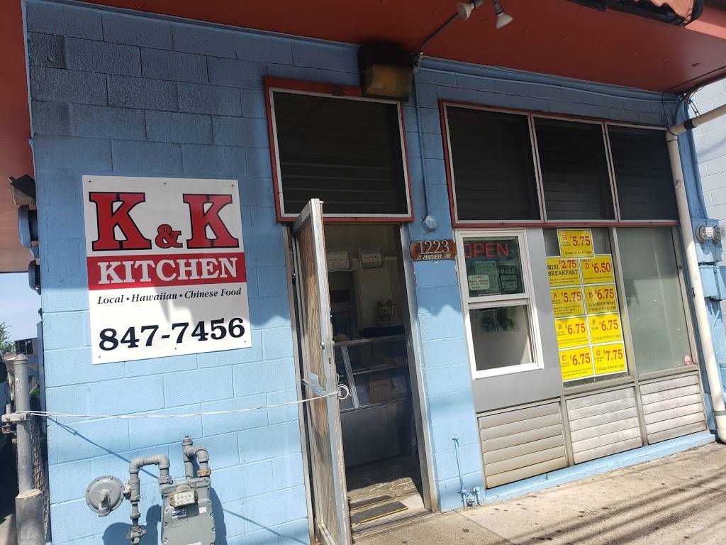 K & K Kitchen | restaurant | 1223 N School St, Honolulu, HI 96817, USA | 8088477456 OR +1 808-847-7456