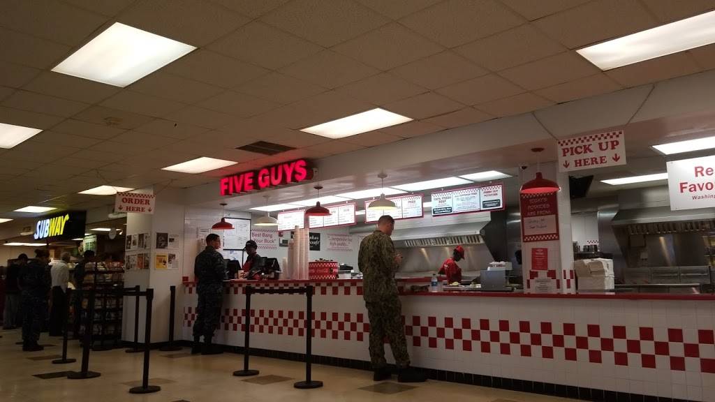 Five Guys | meal takeaway | 1731 Gilbert St, Norfolk, VA 23511, USA | 7574890340 OR +1 757-489-0340