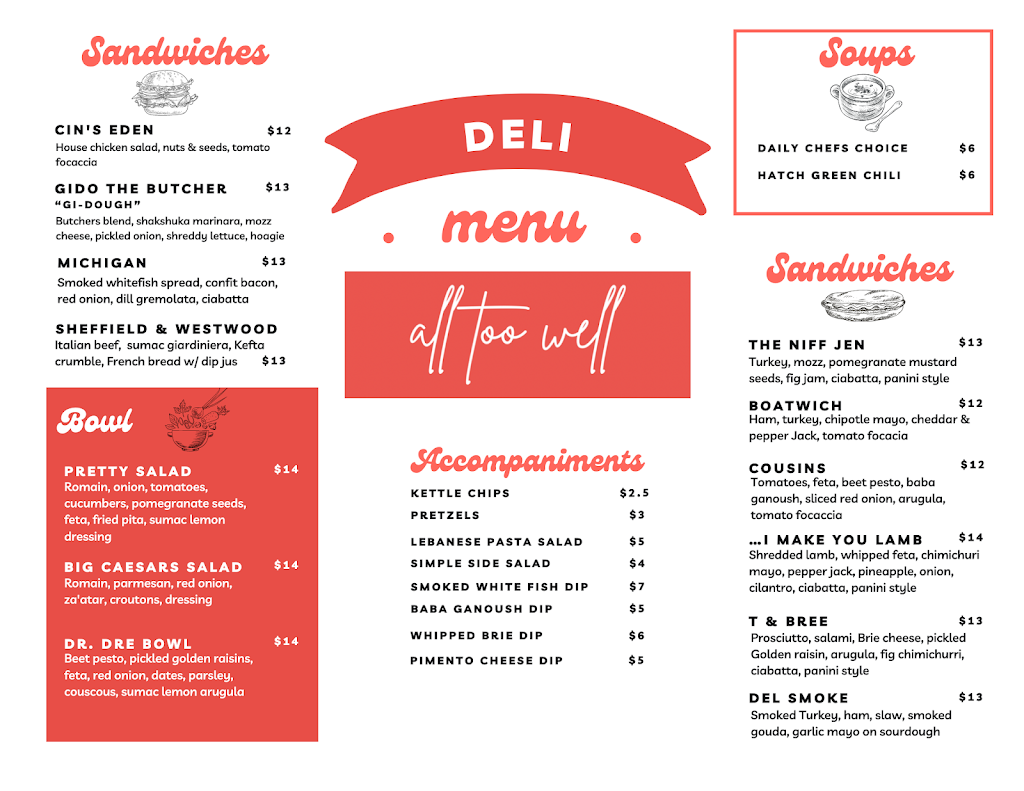 All Too Well | restaurant | 352 W Armitage Ave, Chicago, IL 60614, USA | 3126593935 OR +1 312-659-3935