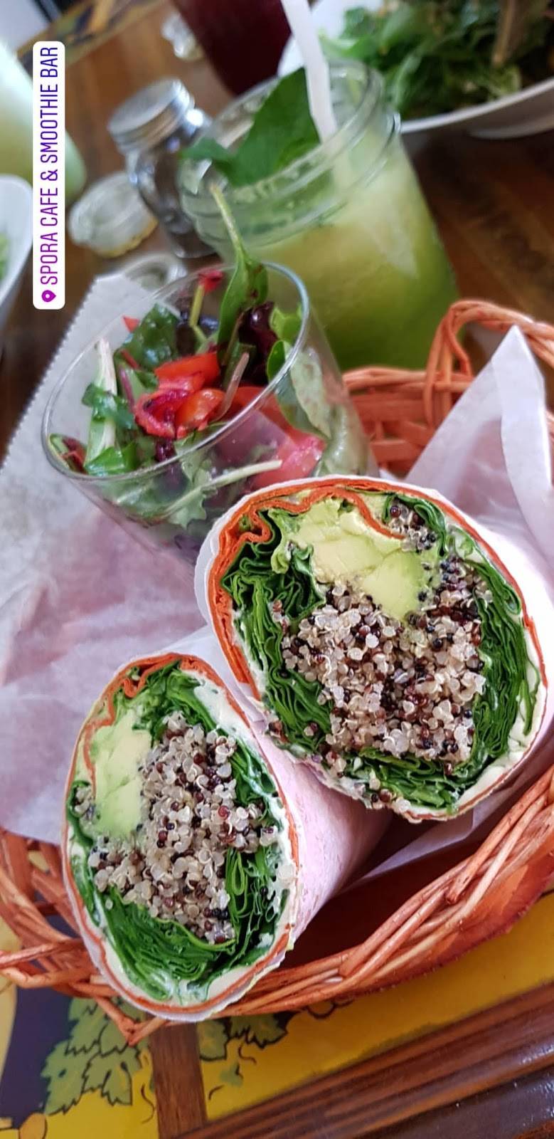 SPORA Cafe & Smoothie Bar | restaurant | 6778 Collins Ave, Miami Beach, FL 33141, USA | 3053978147 OR +1 305-397-8147