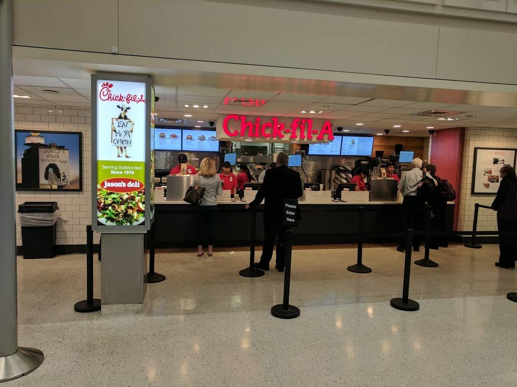 Chick-fil-A | restaurant | 2800 N Terminal Rd, Houston, TX 77032, USA | 2812337674 OR +1 281-233-7674