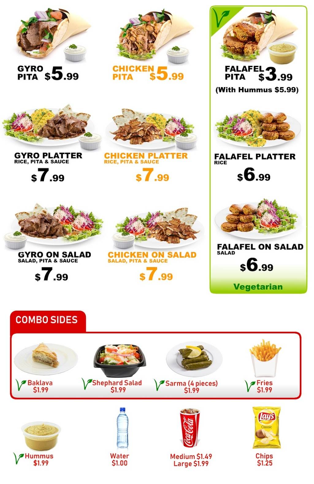 Gyroday - Halal - Mediterranean Fast Food Restaurant | restaurant | 8000 W Broward Blvd #9038, Plantation, FL 33388, USA | 9544515355 OR +1 954-451-5355