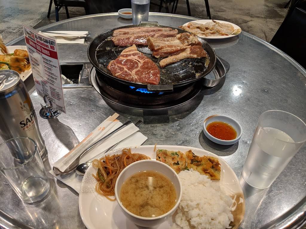 HoneyOne Korean BBQ | restaurant | 1337, 19727 Frederick Rd, Germantown, MD 20876, USA | 3019722436 OR +1 301-972-2436