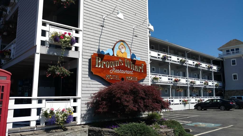 Browns Wharf Inn, Restaurant, & Marina | restaurant | 121 Atlantic Ave, Boothbay Harbor, ME 04538, USA | 2076335440 OR +1 207-633-5440