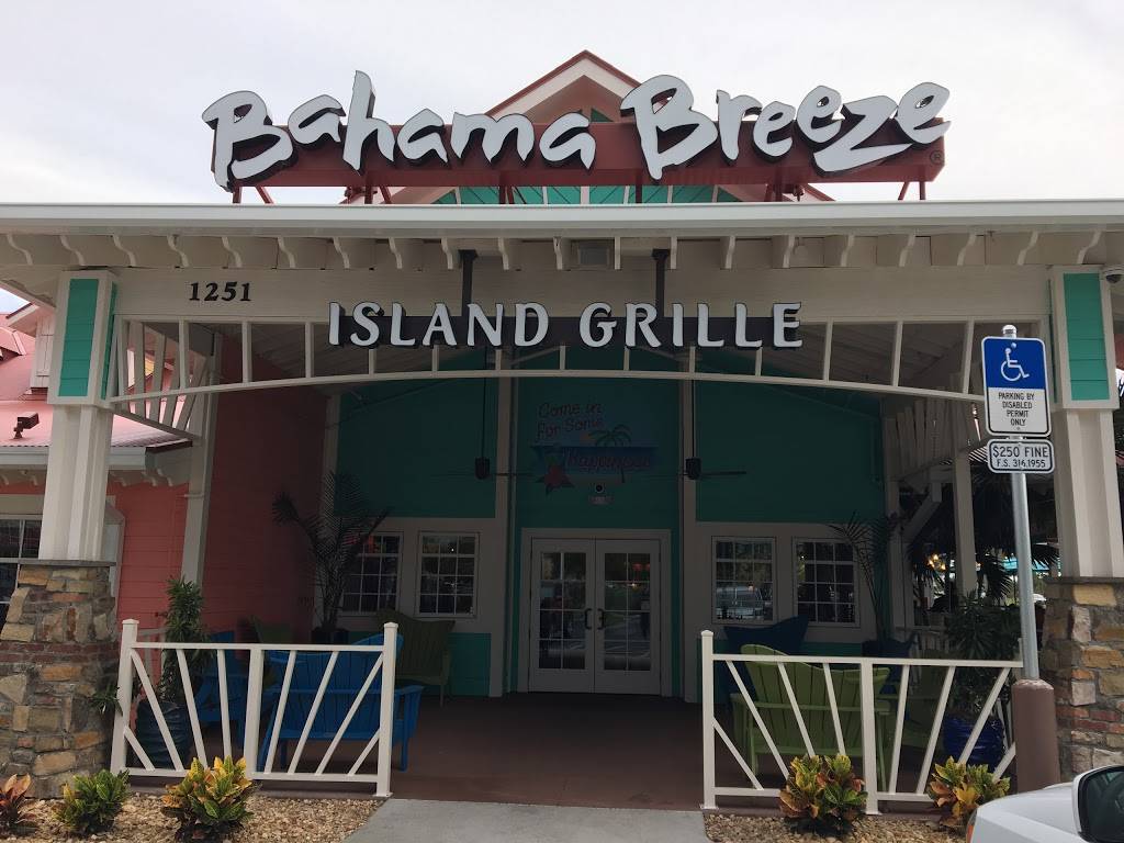 Bahama Breeze | meal takeaway | 1251 W Osceola Pkwy, Kissimmee, FL 34741, USA | 4073435903 OR +1 407-343-5903