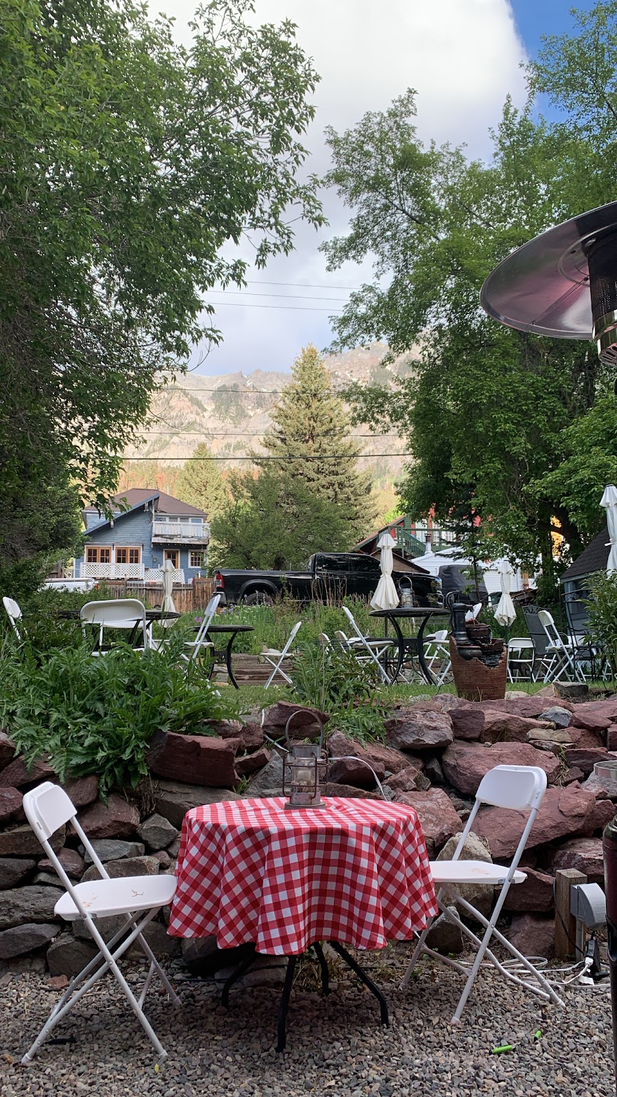 Ouray Wine Garden | restaurant | 317 2nd St, Ouray, CO 81427, USA | 7024687161 OR +1 702-468-7161