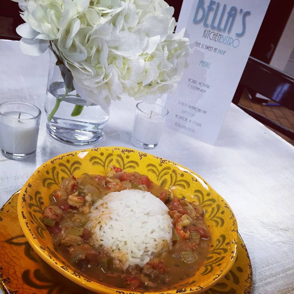 Bellas Kitchen Bistro | restaurant | 11271 Richmond Ave h109, Houston, TX 77082, USA | 8327760555 OR +1 832-776-0555