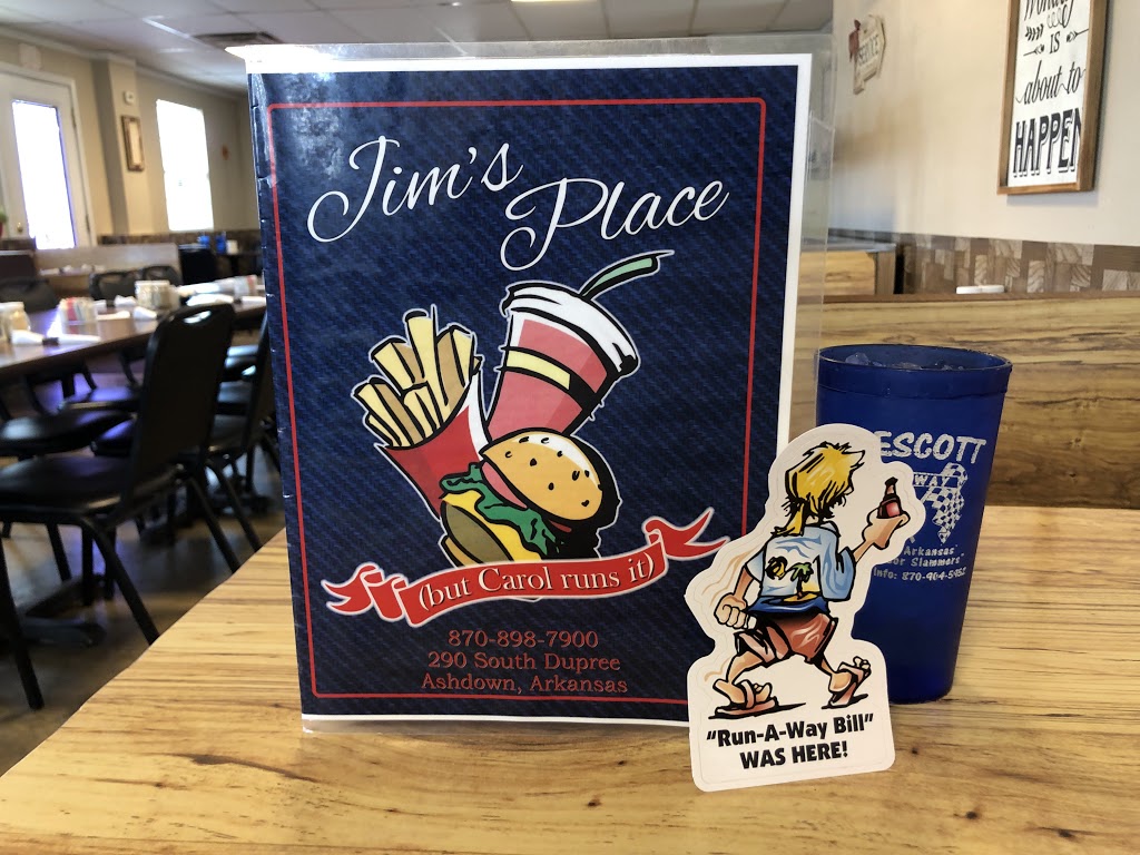 Jims Place but Carol Runs It | restaurant | 290 S Dupree St, Ashdown, AR 71822, USA | 8708987900 OR +1 870-898-7900