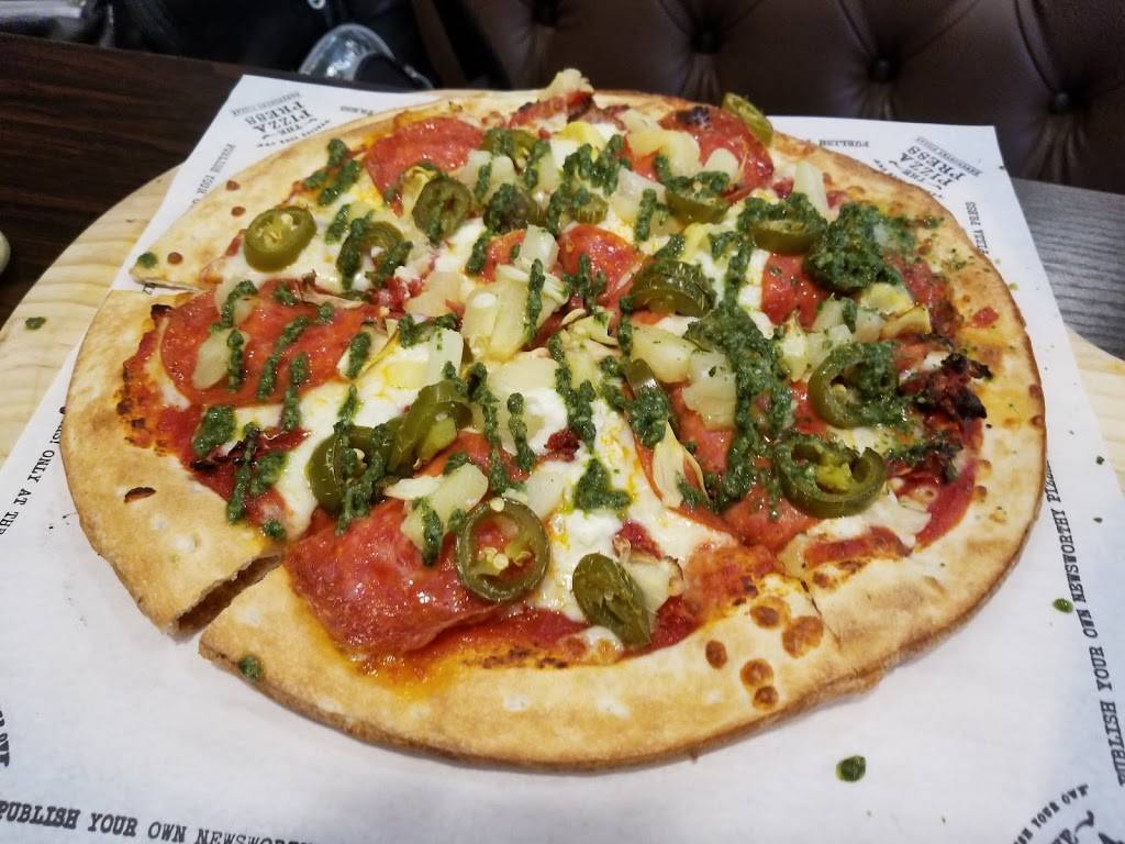 The Pizza Press | restaurant | 12768 Limonite Avenue # 101 # 101, Eastvale, CA 92880, USA | 9514275277 OR +1 951-427-5277