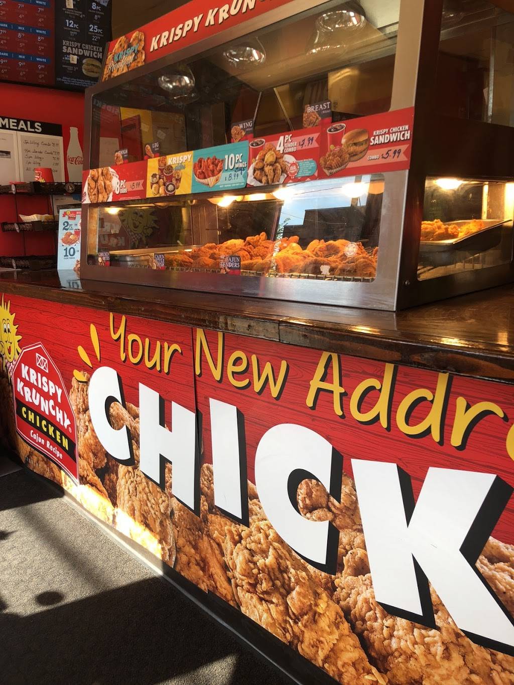 Krispy Krunchy Chicken | restaurant | 4066 E 71st St, Cleveland, OH 44105, USA | 2166752640 OR +1 216-675-2640