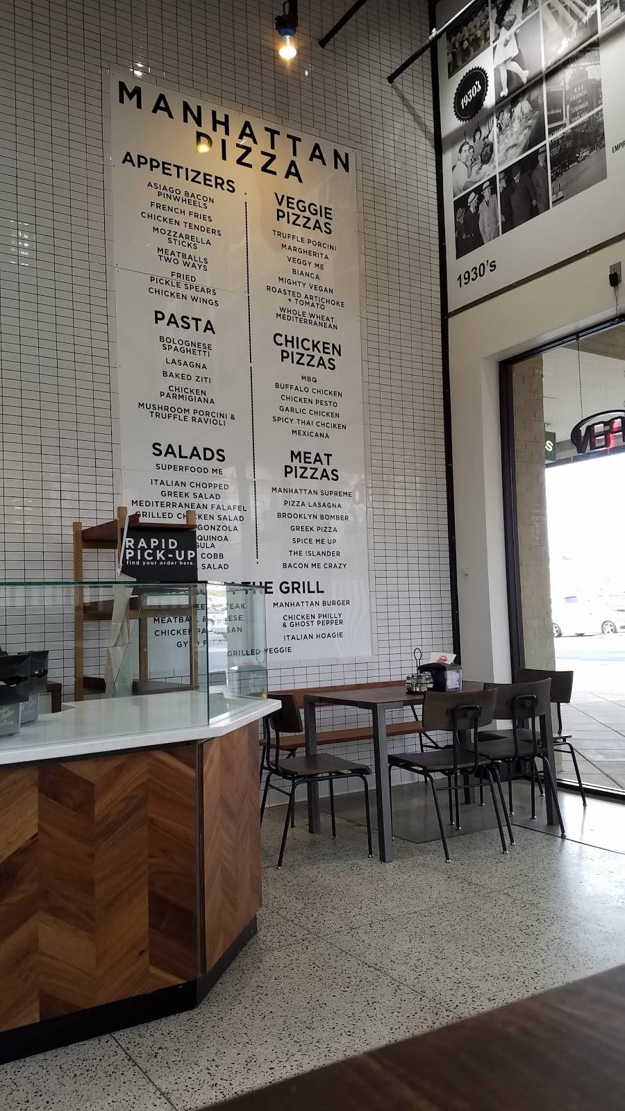 Manhattan Pizza | restaurant | 8365 Leesburg Pike, Vienna, VA 22182, USA | 7034628383 OR +1 703-462-8383