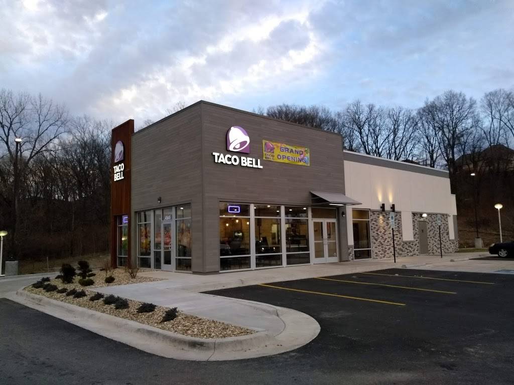 Taco Bell | meal takeaway | 4443 Blue Pkwy Rd, Kansas City, MO 64130, USA | 8166010903 OR +1 816-601-0903