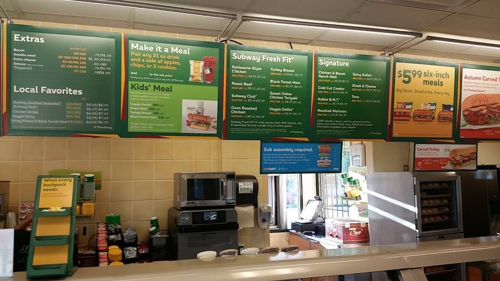 Subway | restaurant | 3910 W 5th Ave, Gary, IN 46404, USA | 2199770151 OR +1 219-977-0151