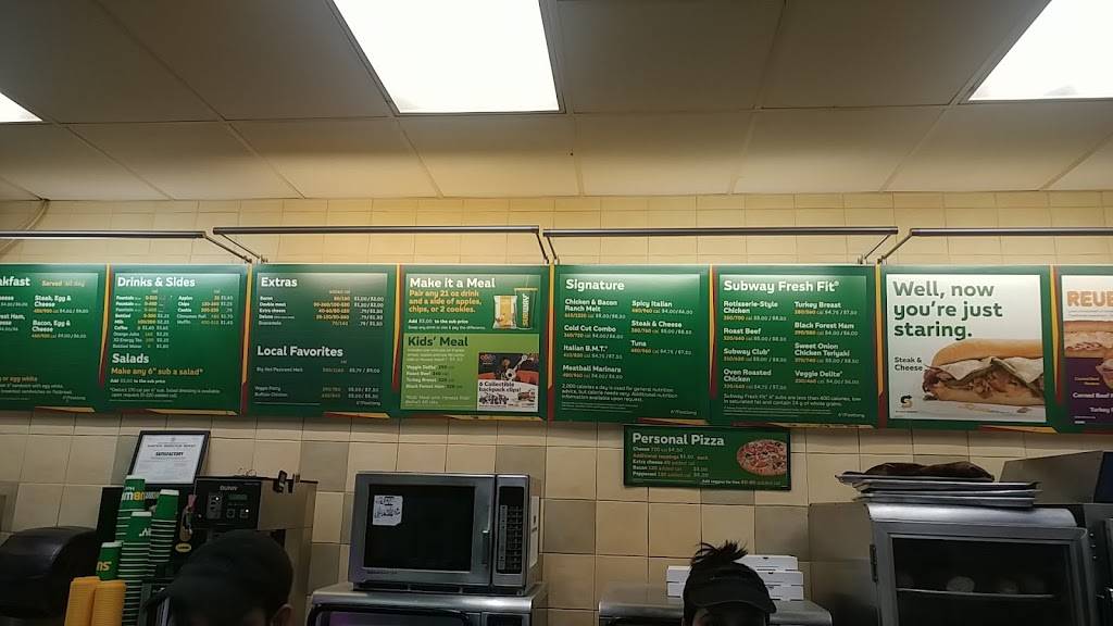 Subway Restaurants | restaurant | 2100 88th, North Bergen, NJ 07047, USA | 2017581802 OR +1 201-758-1802