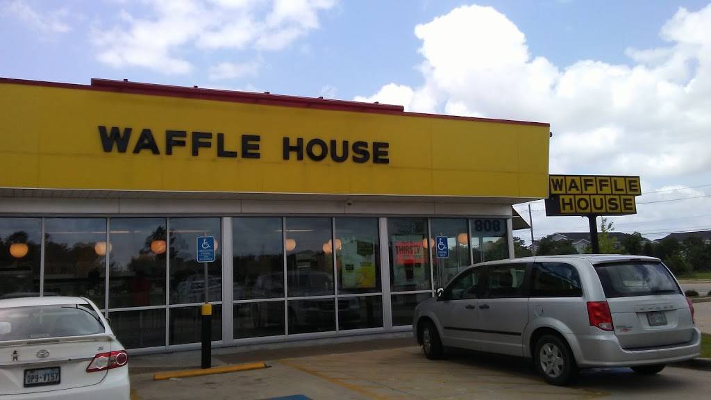 Waffle House | meal takeaway | 808 Farm to Market 646 Road North, Dickinson, TX 77539, USA | 2815344999 OR +1 281-534-4999
