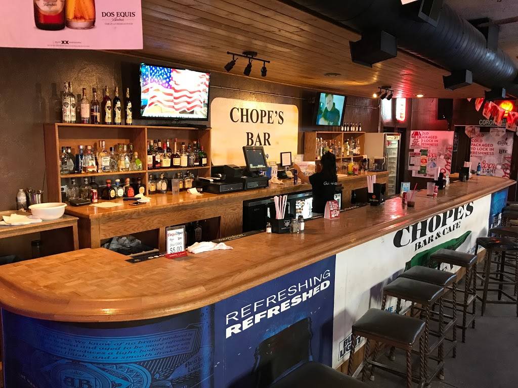 Chopes Bar & Cafe | restaurant | 16145 NM-28, La Mesa, NM 88044, USA | 5752333420 OR +1 575-233-3420