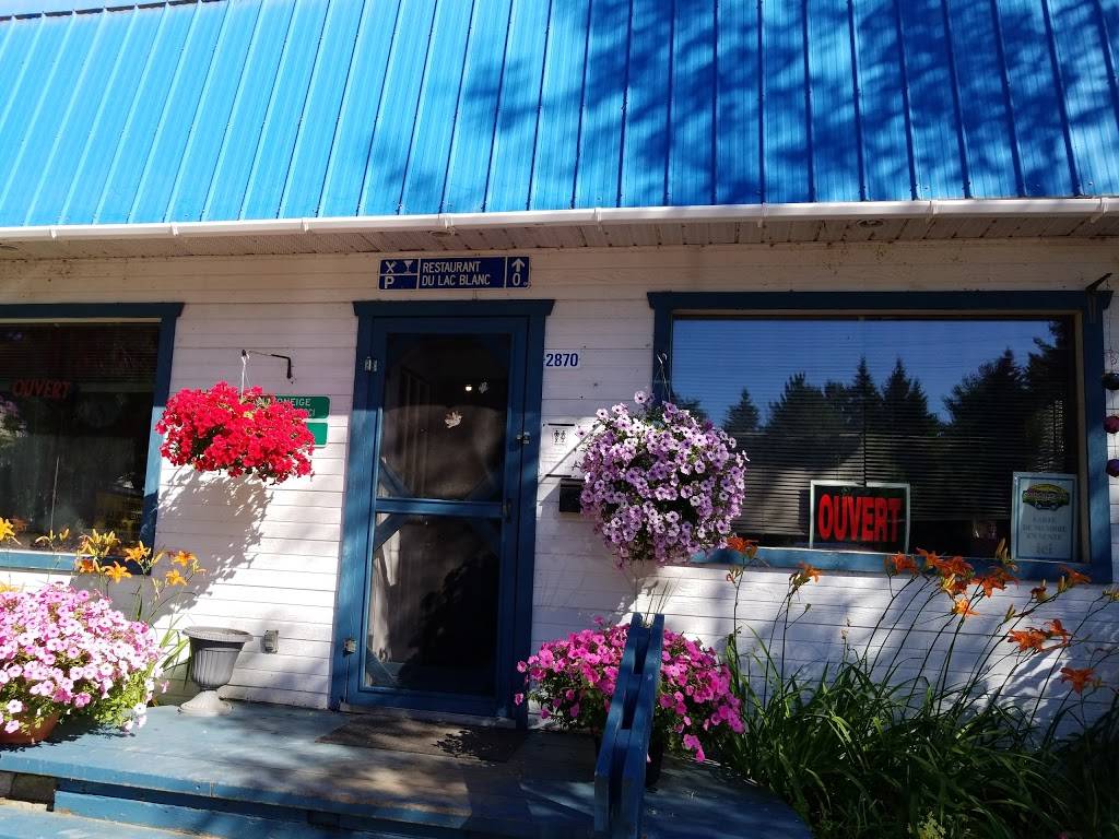 Restaurant du Lac Blanc | restaurant | 2870 Chemin de Notre Dame de la Merci, Notre-Dame-de-la-Merci, QC J0T 2A0, Canada | 8194247884 OR +1 819-424-7884