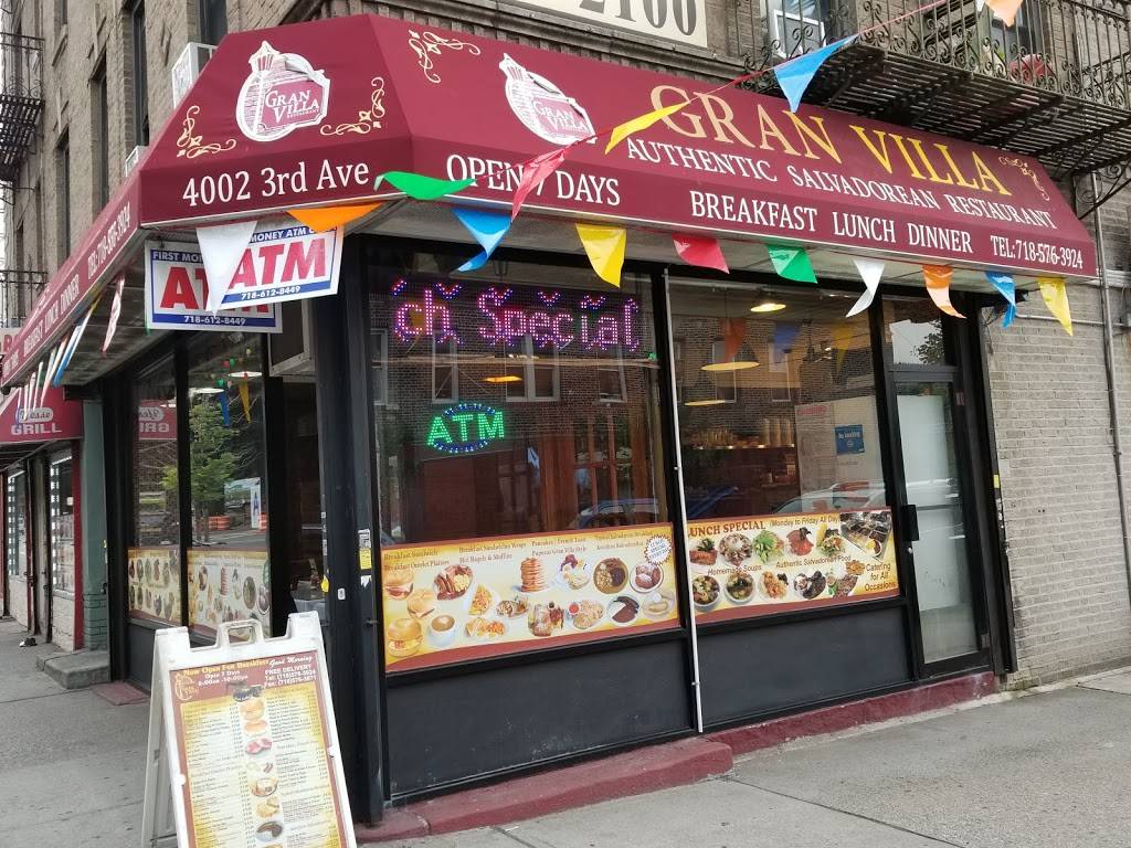 Gran Villa | restaurant | 4002 3rd Ave, Brooklyn, NY 11232, USA | 7185763924 OR +1 718-576-3924