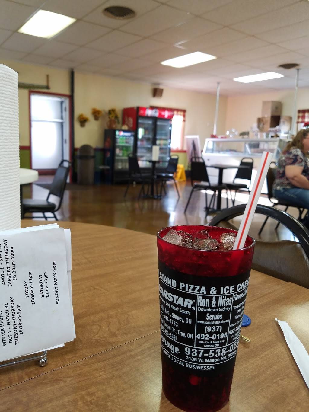 FarmStand Pizza & Ice-cream | restaurant | 1000 4th Ave, Sidney, OH 45365, USA | 9374927454 OR +1 937-492-7454