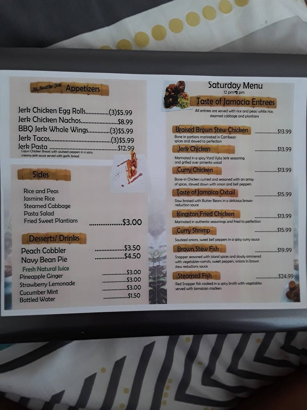 YardVybz | restaurant | 2614 W Apollo Rd, Phoenix, AZ 85041, USA | 6237595351 OR +1 623-759-5351