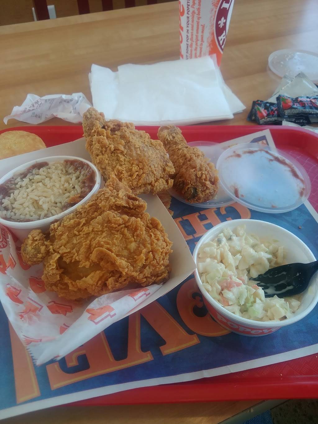 Popeyes Louisiana Kitchen | restaurant | 3157 Riley Fuzzel Rd, Spring, TX 77386, USA | 2819070933 OR +1 281-907-0933