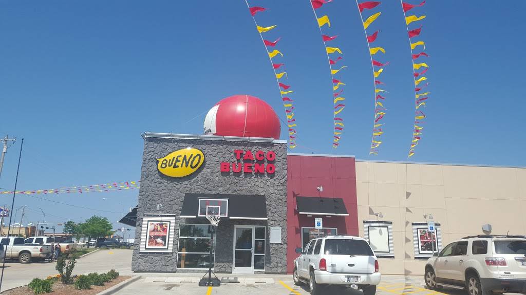 Taco Bueno | restaurant | 1021 E State Hwy 152, Mustang, OK 73064, USA | 4052560706 OR +1 405-256-0706