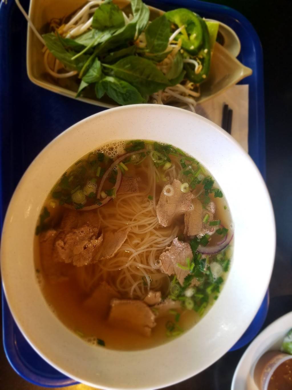 Bourays Pho & grill | restaurant | 609 Clay St, Houston, TX 77002, USA | 7136525999 OR +1 713-652-5999