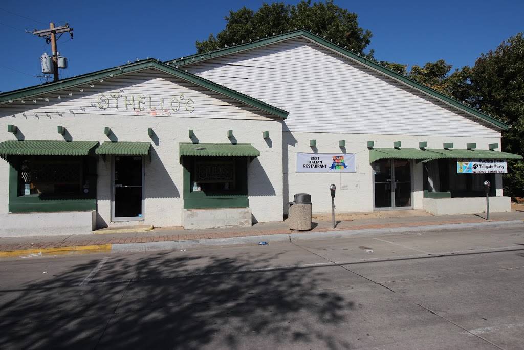 Othellos Italian Restaurant | restaurant | 434 Buchanan Ave, Norman, OK 73069, USA | 4057014900 OR +1 405-701-4900
