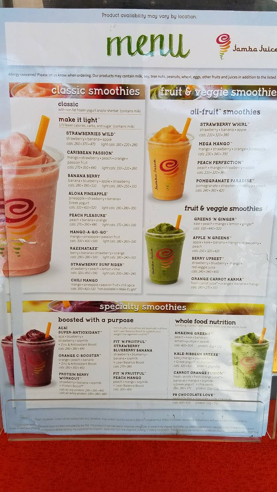 Jamba Juice | restaurant | 2300 16th St #245, San Francisco, CA 94103, USA | 4158647105 OR +1 415-864-7105