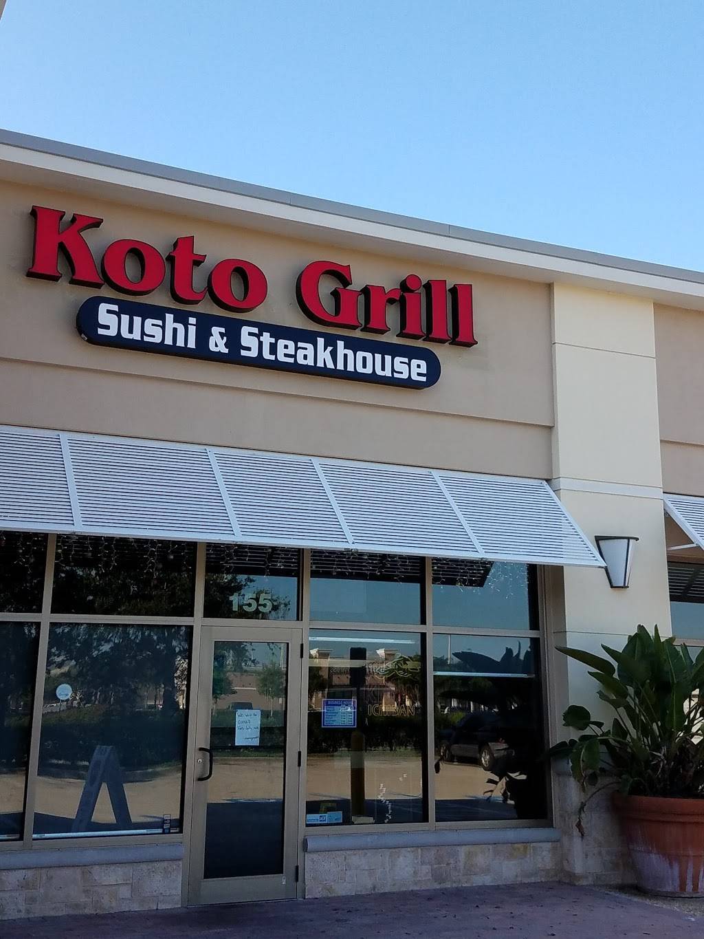 Koto Grill Sushi & Steakhouse | restaurant | 1830 NE Pine Island Rd #155, Cape Coral, FL 33909, USA | 2397721965 OR +1 239-772-1965