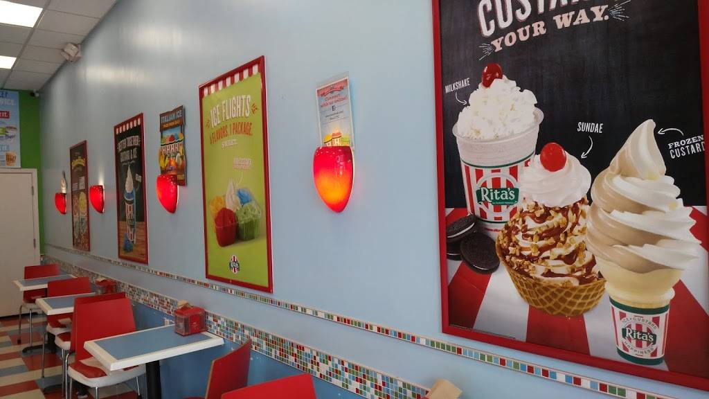 Ritas Italian Ice & Frozen Custard | restaurant | 9902 Gulf Coast Main St Ste 145, Fort Myers, FL 33913, USA | 2394157482 OR +1 239-415-7482