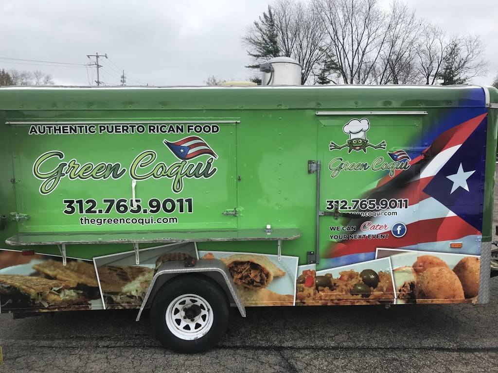 The Green Coqui Food Truck | restaurant | 1460 W Indian Trail, Aurora, IL 60506, USA | 3127659011 OR +1 312-765-9011
