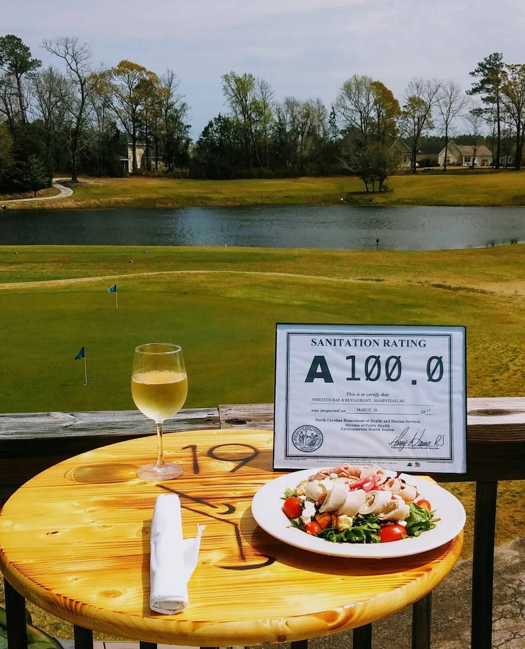 NINETEEN Restaurant Bar And Banquet | restaurant | 513 Country Club Dr, Hampstead, NC 28443, USA | 9104061419 OR +1 910-406-1419