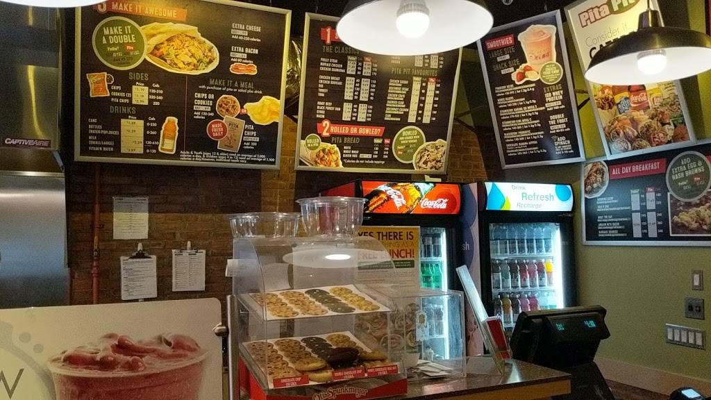 Pita Pit | restaurant | 8 Main St S, Brampton, ON L6W 2C3, Canada | 9052307482 OR +1 905-230-7482