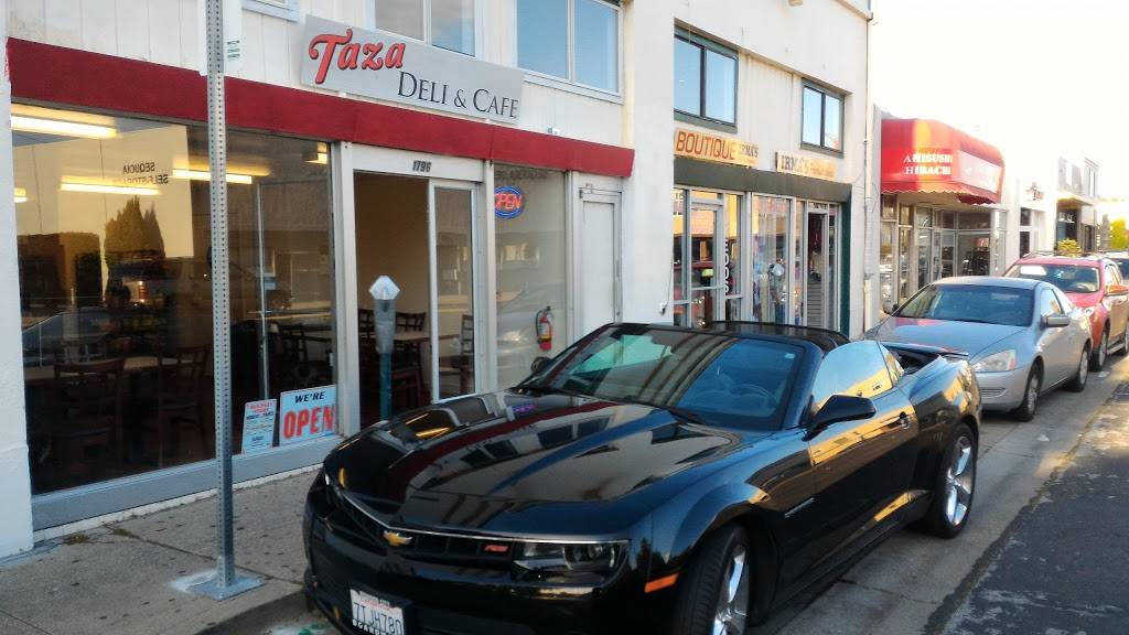 Taza Deli & Cafe | restaurant | 1796 Broadway, Redwood City, CA 94063, USA | 6502573576 OR +1 650-257-3576
