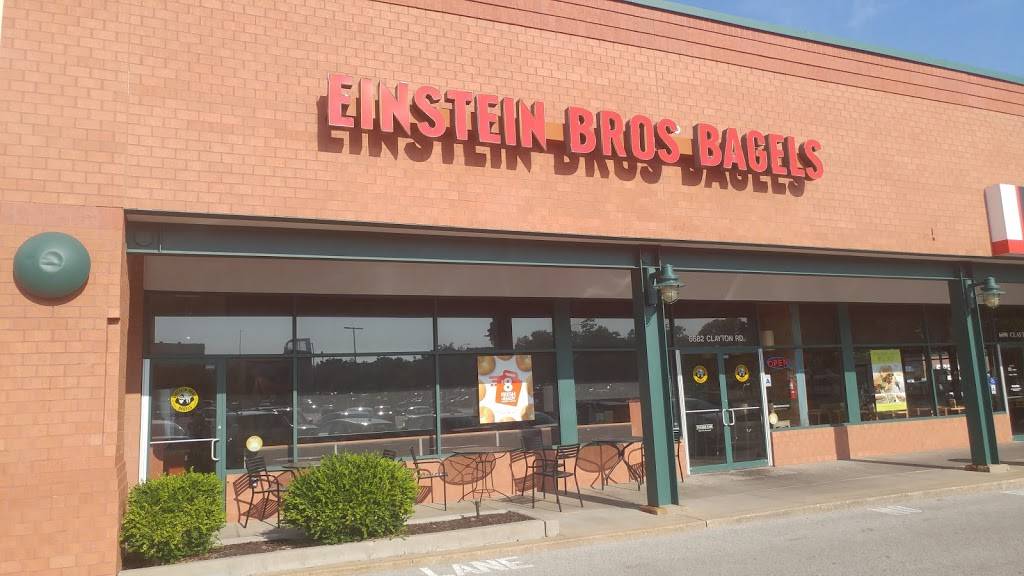 Einstein Bros. Bagels | bakery | 6682 Clayton Rd, Richmond Heights, MO 63117, USA | 3146441360 OR +1 314-644-1360
