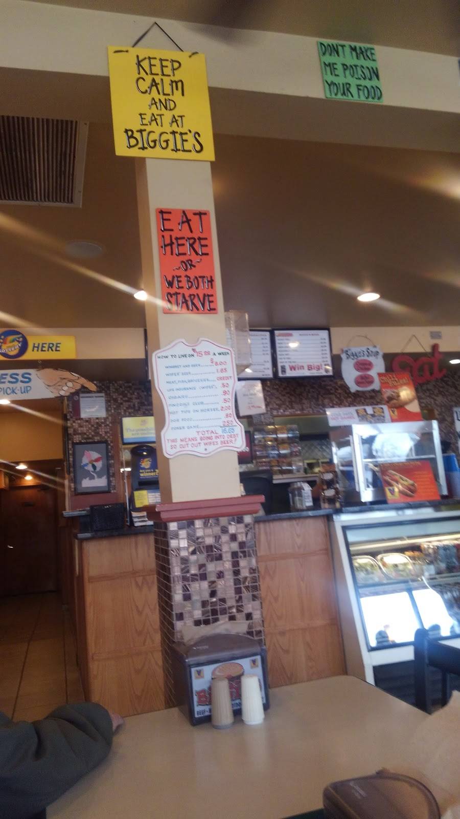 Biggies | restaurant | 6004 Oakton St, Morton Grove, IL 60053, USA | 8474702444 OR +1 847-470-2444