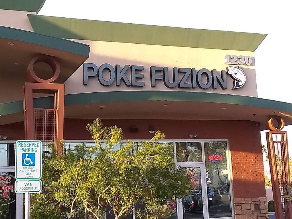 Poke Fuzion | cafe | 1230 E Baseline Rd #101, Mesa, AZ 85204, USA | 4802071111 OR +1 480-207-1111