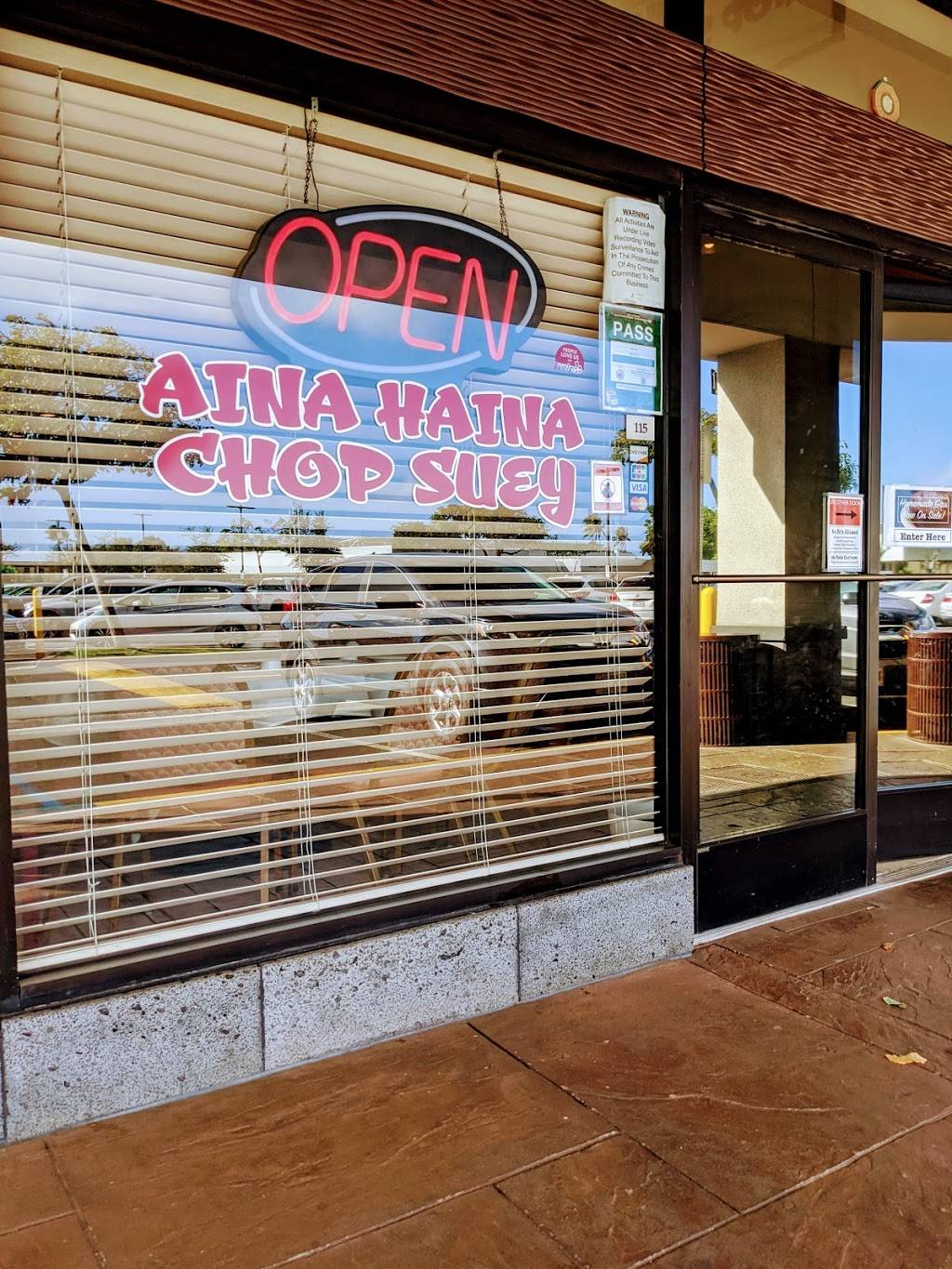 Aina Haina Chop Suey | restaurant | 820 W Hind Dr Suite #115, Honolulu, HI 96821, USA | 8083731303 OR +1 808-373-1303