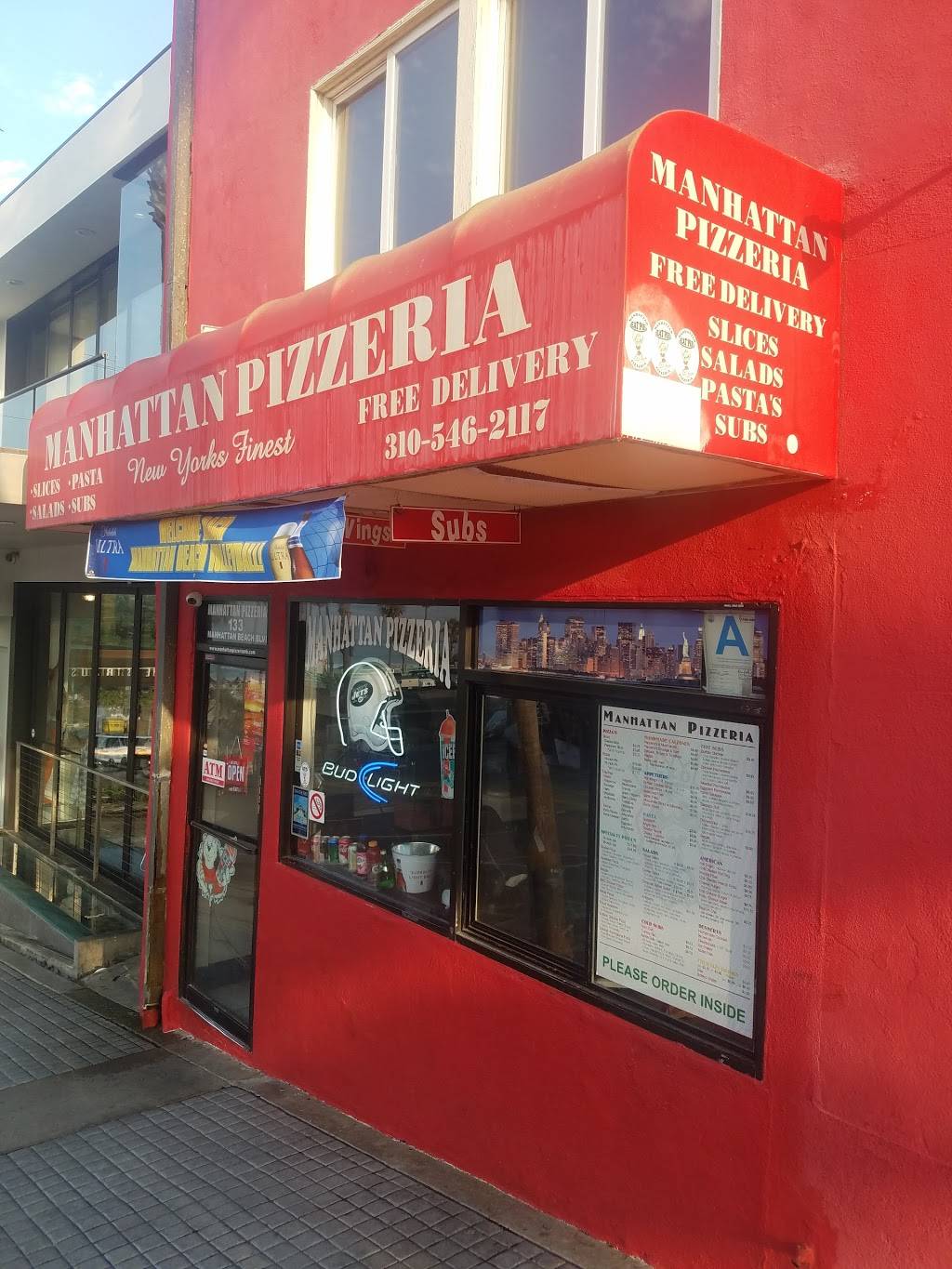 Manhattan Pizzeria | restaurant | 5431, 133 Manhattan Beach Blvd, Manhattan Beach, CA 90266, USA | 3105462117 OR +1 310-546-2117