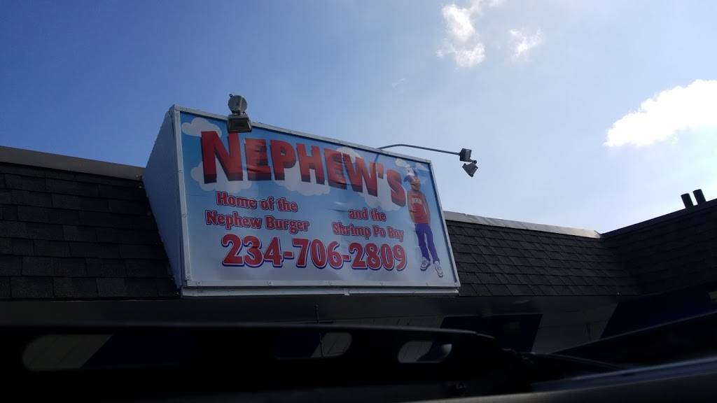 Nephews | restaurant | 1675 Diagonal Rd, Akron, OH 44320, USA | 2347062809 OR +1 234-706-2809