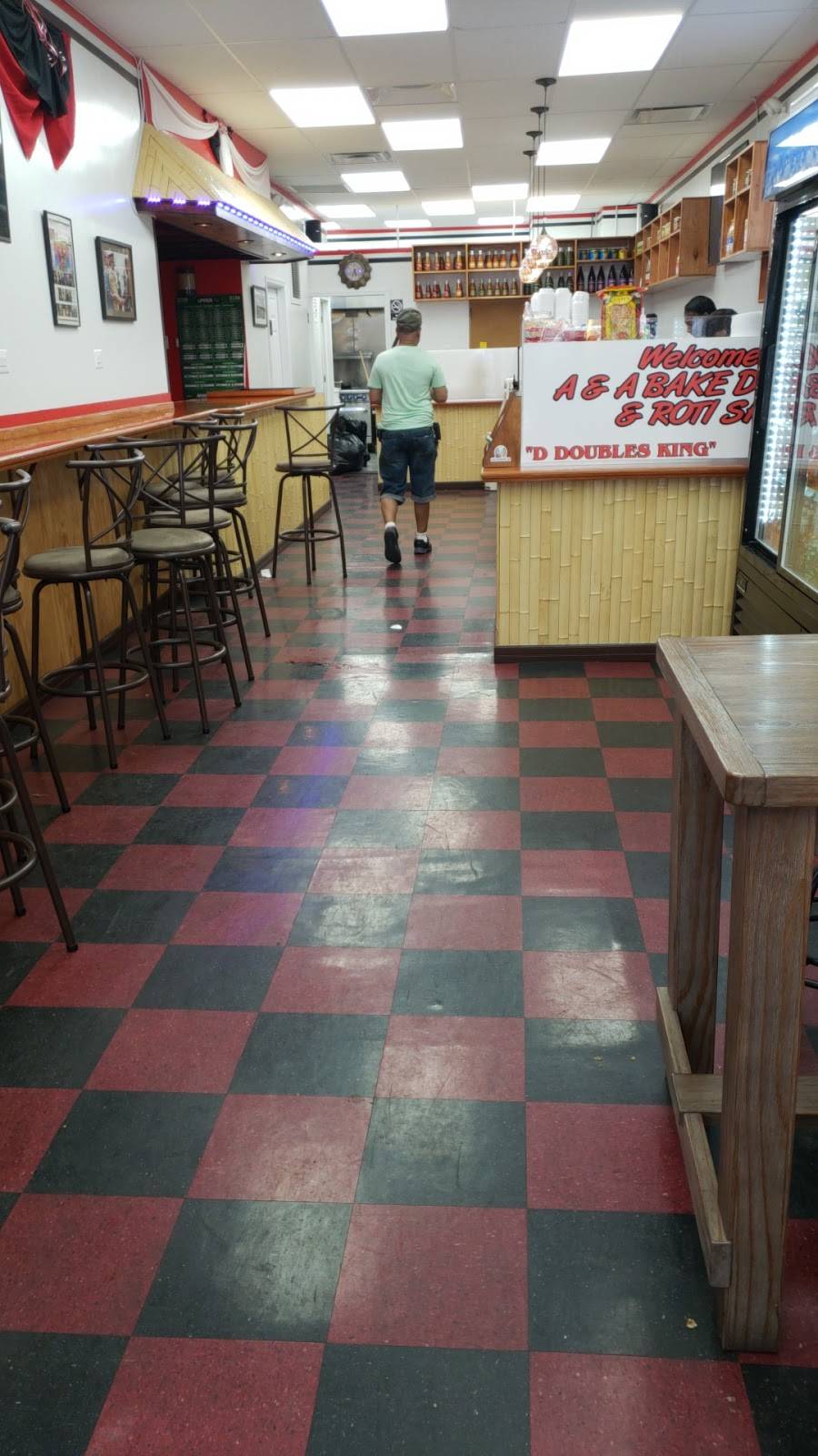 A&A Bake Doubles and Roti | restaurant | 1337 Fulton St, Brooklyn, NY 11216, USA | 3474250016 OR +1 347-425-0016