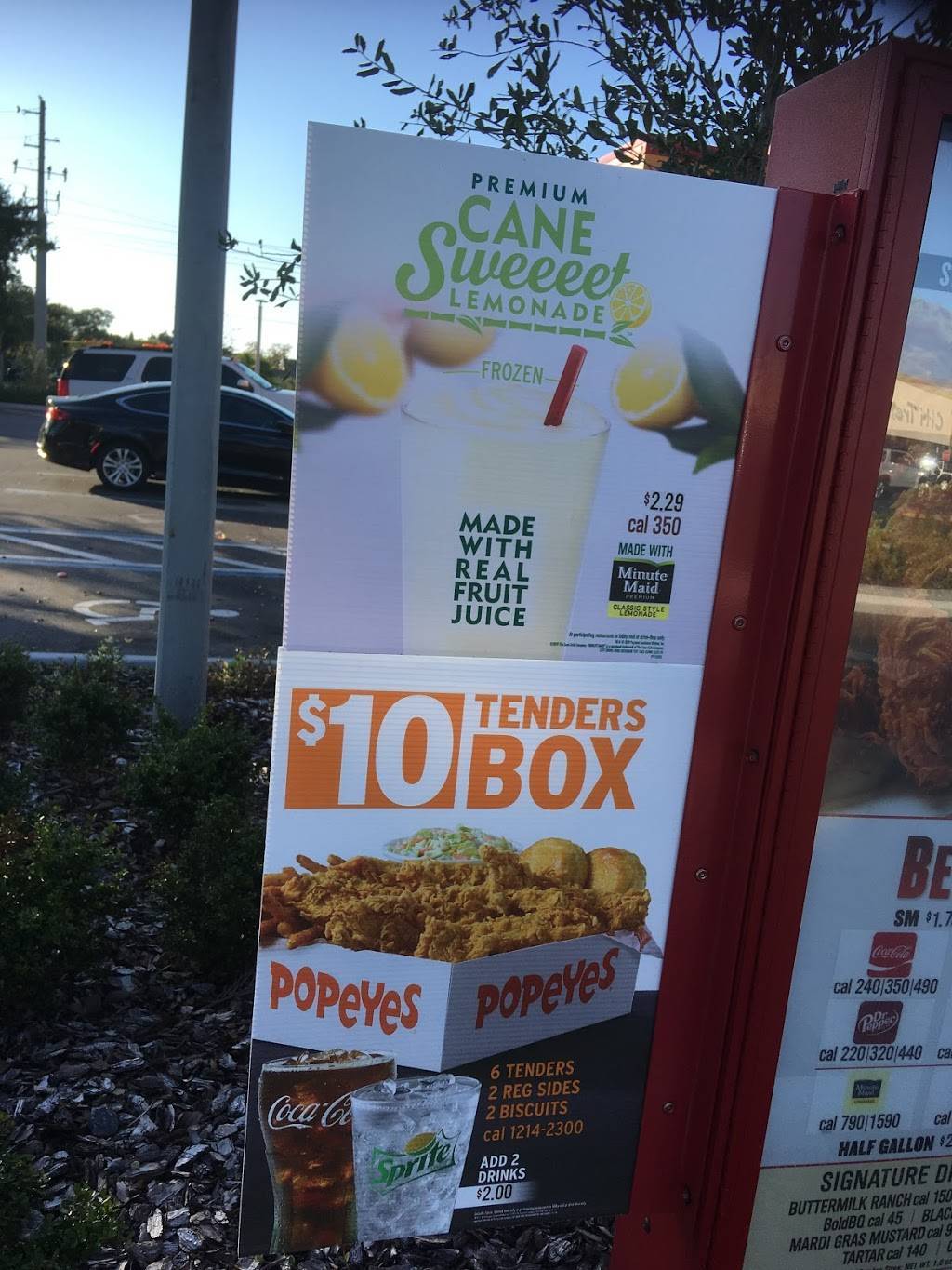 Popeyes Louisiana Kitchen | restaurant | 1285A S Missouri Ave, Clearwater, FL 33756, USA | 7277546340 OR +1 727-754-6340