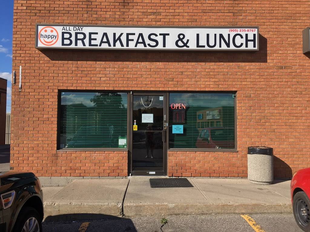 Happy All-Day Breakfast & Lunch | restaurant | 17665 Leslie St #3, Newmarket, ON L3Y 3E3, Canada | 9052358767 OR +1 905-235-8767