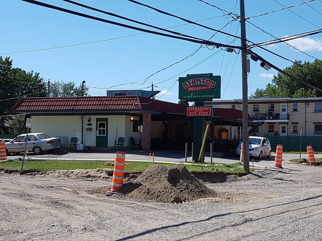 Stratos Pizzeria | restaurant | 1914 Rue Notre Dame, LAncienne-Lorette, QC G2E 4T2, Canada | 4188712222 OR +1 418-871-2222