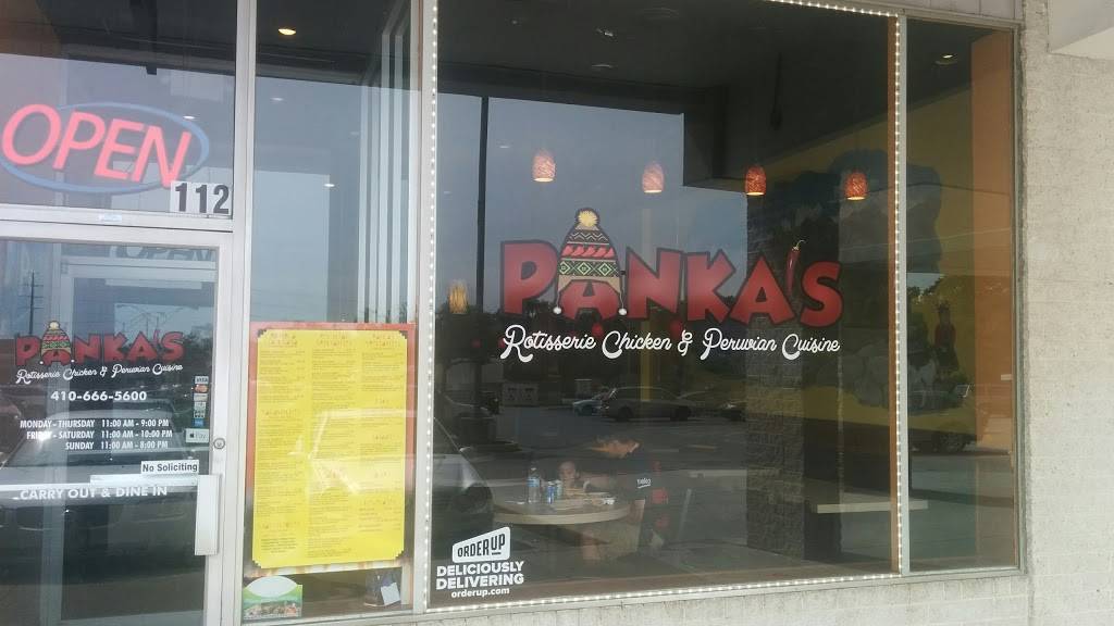 Pankas Peruvian Cuisine | restaurant | 112 Cranbrook Road 6, Cockeysville, MD 21030, USA | 4106665600 OR +1 410-666-5600