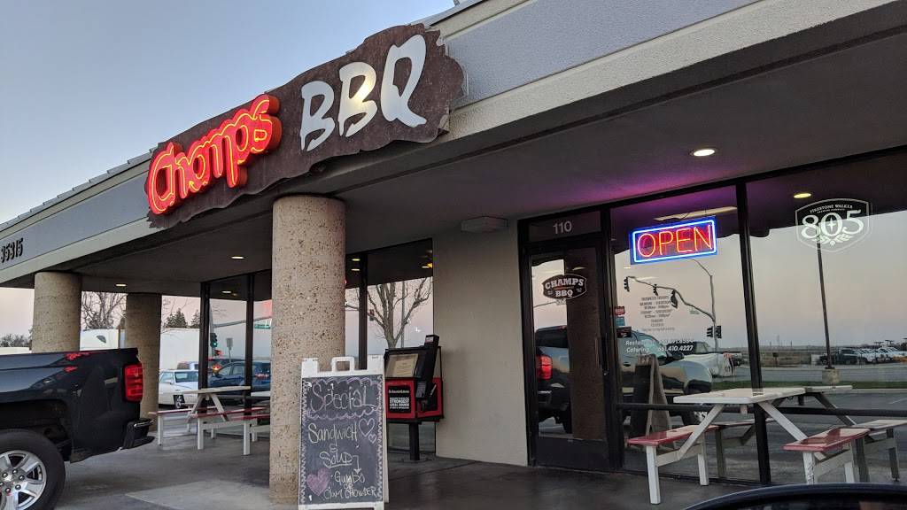 Champs BBQ Smokehouse | restaurant | 35315 Merle Haggard Dr, Bakersfield, CA 93308, USA | 6613918334 OR +1 661-391-8334