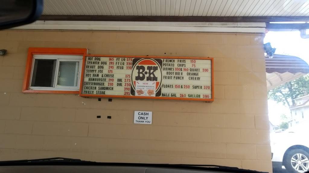 B & K Root Beer Drive In | restaurant | 2184 Manchester Rd, Akron, OH 44314, USA | 3307533674 OR +1 330-753-3674