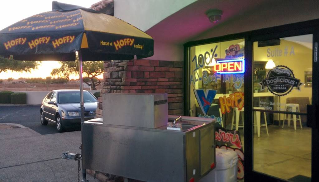 Doglicious Hot Dogs | restaurant | 5060 W Bell Rd Suite A, Glendale, AZ 85308, USA | 6029005059 OR +1 602-900-5059